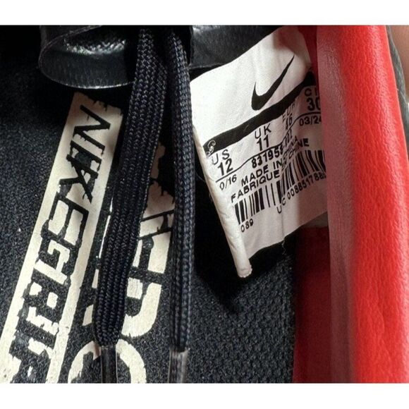 Nike Mercurial Vapor XI ACC FG Black Soccer Cleats 831958-002 Men’s Size 12 - Picture 7 of 8